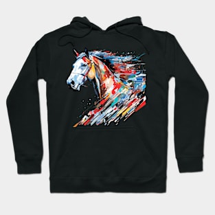 Horse Animal Freedom World Nature Beauty Abstract Hoodie